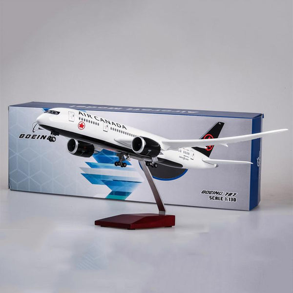 1:130 Air Canada Boeing 787 Black Graffiti Airplane Model 18