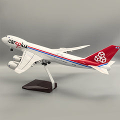 1:160 Cargolux Airlines International Boeing B747-800 Luxembourg Cargo Airplane Model 18”Decoration & Gift