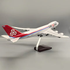 1:160 Cargolux Airlines International Boeing B747-800 Luxembourg Cargo Airplane Model 18”Decoration & Gift