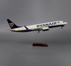 1/85 Ireland Ryanair B737-800 Airplane Model 18”Decoration & Gift