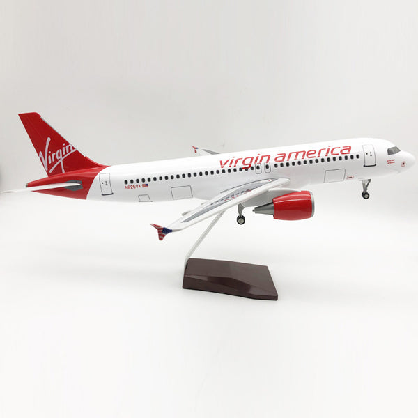 1:80 Virgin Atlantic Airlines A320 Airplane Model 18”Decoration & Gift