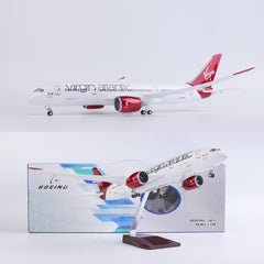 1:130 Virgin Atlantic Boeing B787 Airplane Model 18”Decoration & Gift