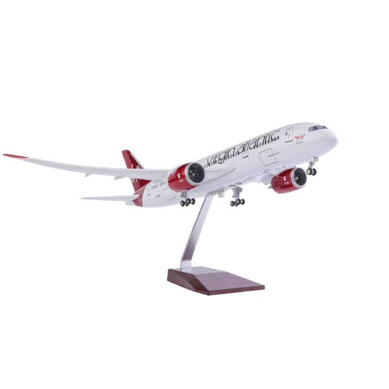 1:130 Virgin Atlantic Boeing B787 Airplane Model 18”Decoration & Gift